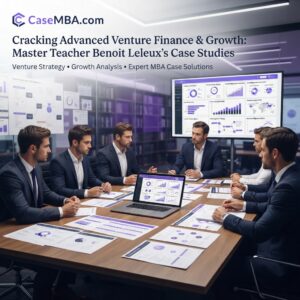 Cracking Advanced Venture Finance & Growth: Master Teacher Benoit Leleux's Case Studies