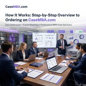 How It Works Step-by-Step Overview to Ordering on CaseMBA.com