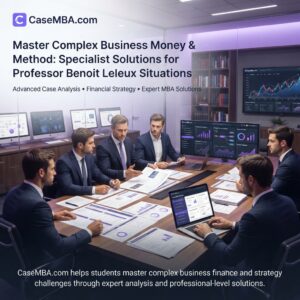 Master Complex Business Money & Method Specialist Solutions for Professor Benoit Leleux Situations