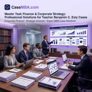 Master Task Finance & Corporate Strategy: Professional Solutions for Teacher Benjamin C. Esty Instances