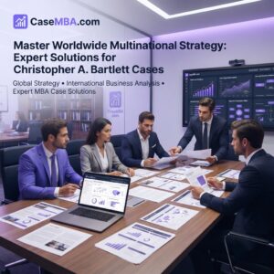 Master Worldwide Multinational Strategy Expert Solutions for Teacher Christopher A. Bartlett Cases