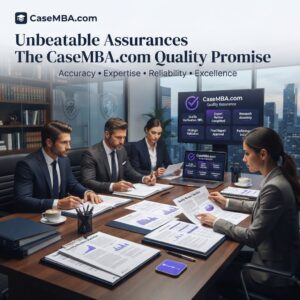 Unbeatable Assurances The CaseMBA.com Top quality Promise