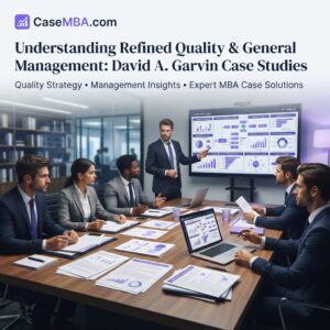Understanding Refine Quality & General Management: Professor David A. Garvin Situation Researches
